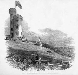 Opening van de Mathew en City of London Temperance Tower, bij Mount Patrick, nabij Cork, 1846